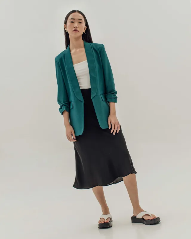 LUXEE TEAL BLAZER sold by BLZR.ID