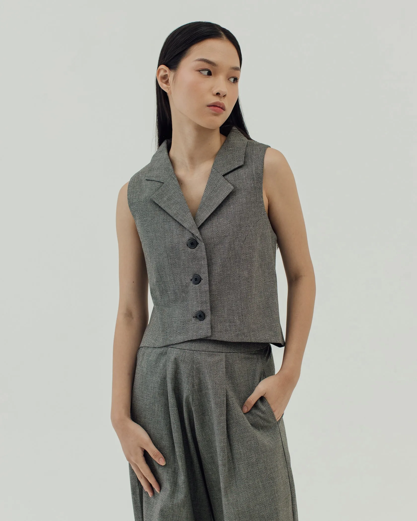 RIN GRAIN VEST SET sold by BLZR.ID product image thumbnail 5