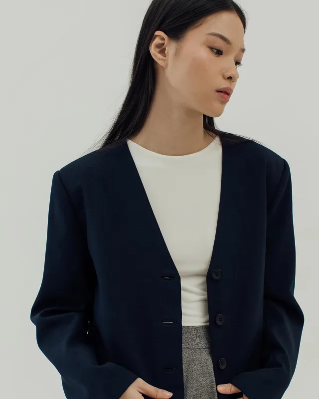 SOPHIE NAVY BLAZER sold by BLZR.ID