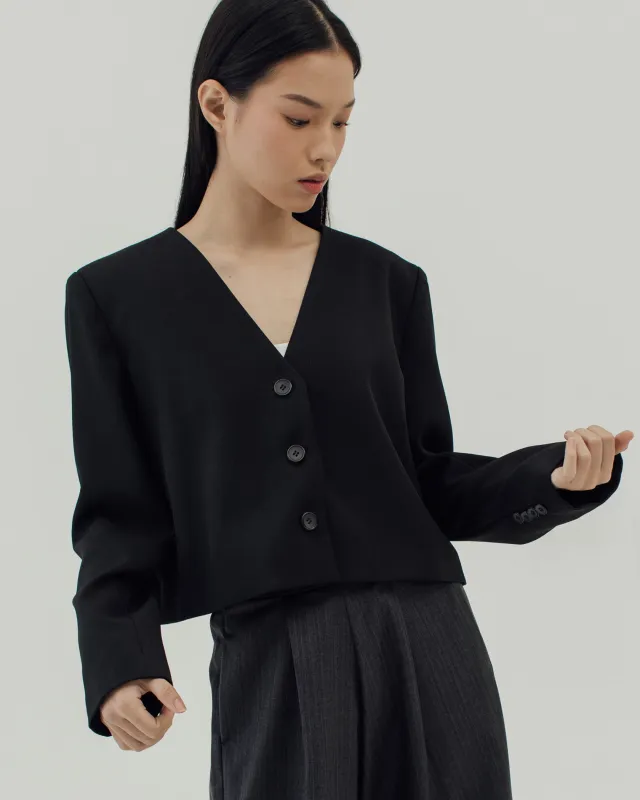 SOPHIE BLACK BLAZER sold by BLZR.ID