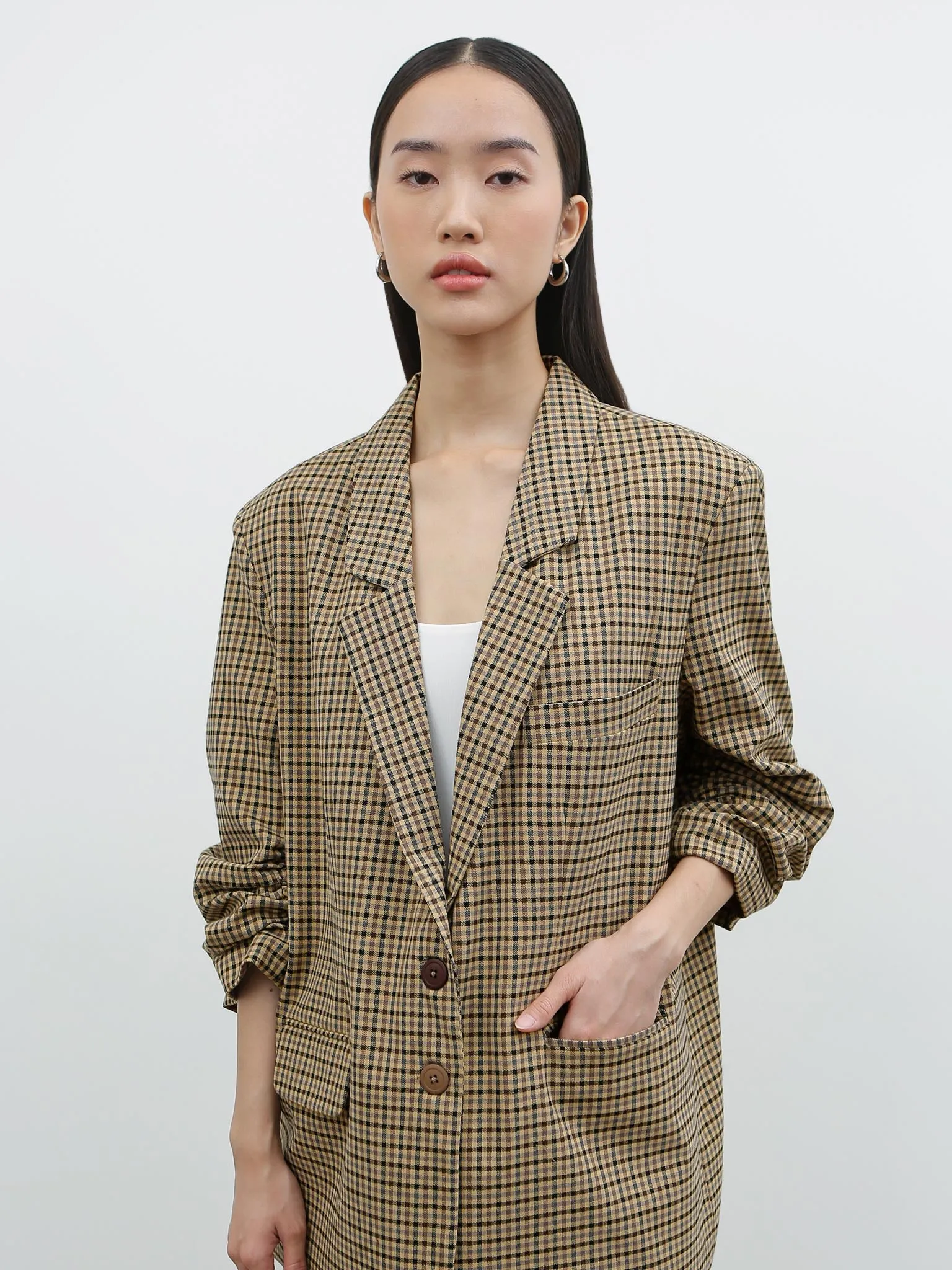 WATSON PEANUT OVERSIZED BLAZER sold by BLZR.ID product image thumbnail 5