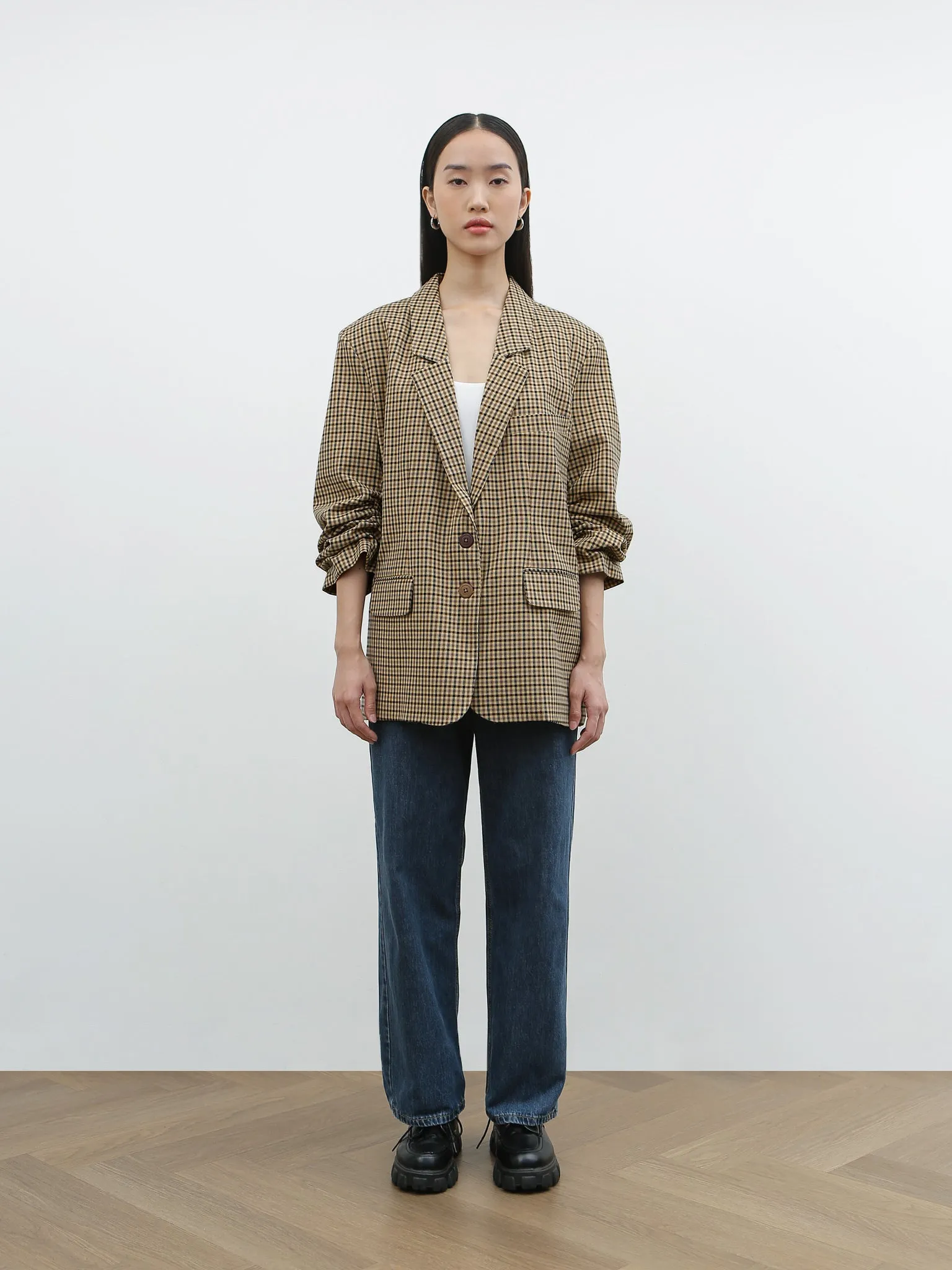 WATSON PEANUT OVERSIZED BLAZER sold by BLZR.ID product image thumbnail 2