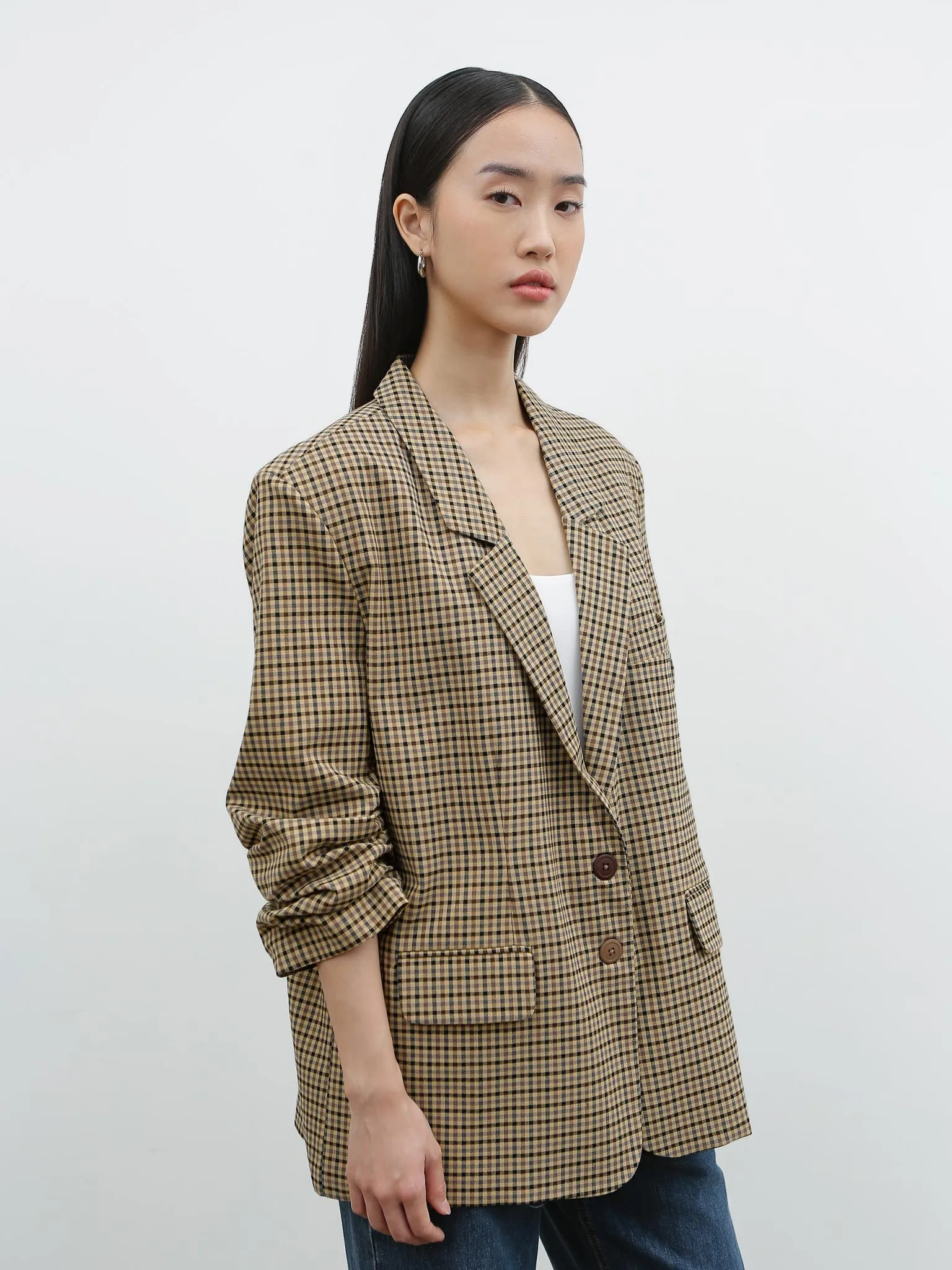 WATSON PEANUT OVERSIZED BLAZER sold by BLZR.ID product image thumbnail 3