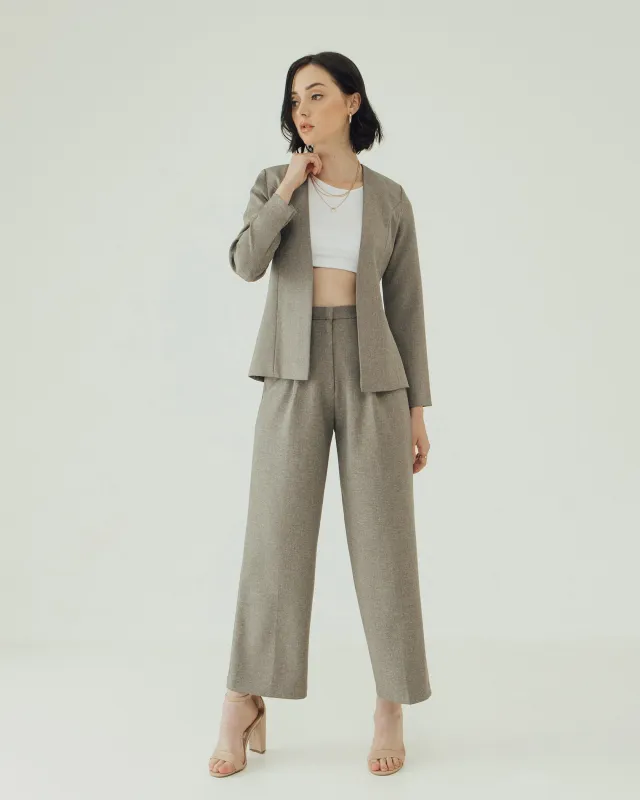 KI KHAKI GREY SET sold by BLZR.ID