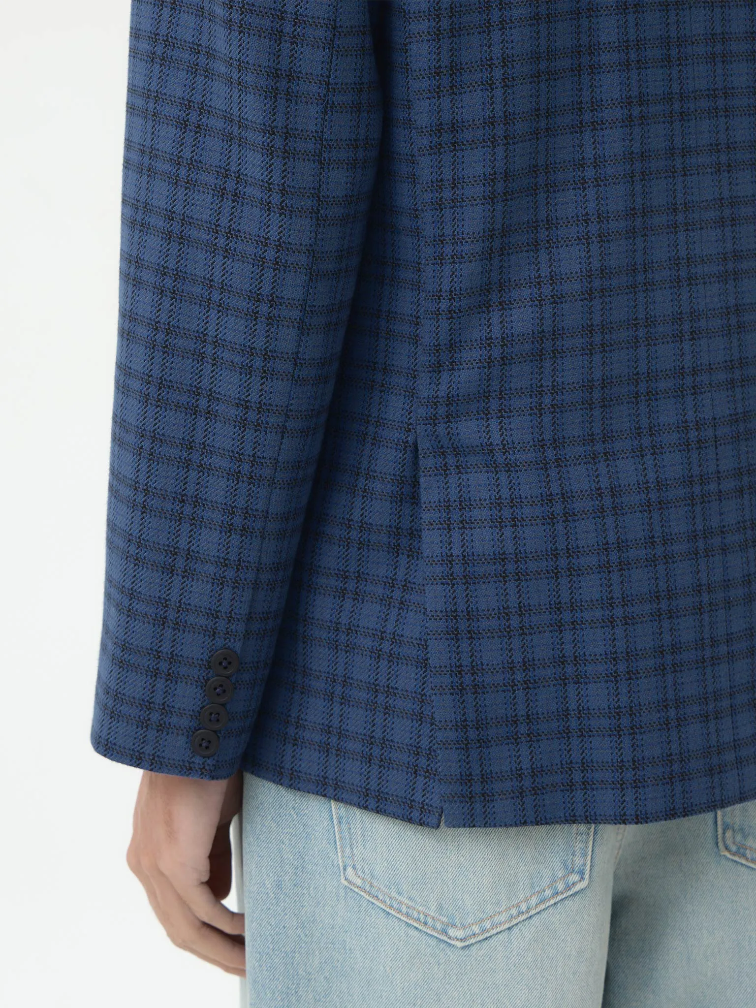 CLASSIC BLUES DOUBLE BREASTED BLAZER sold by BLZR.ID product image thumbnail 5