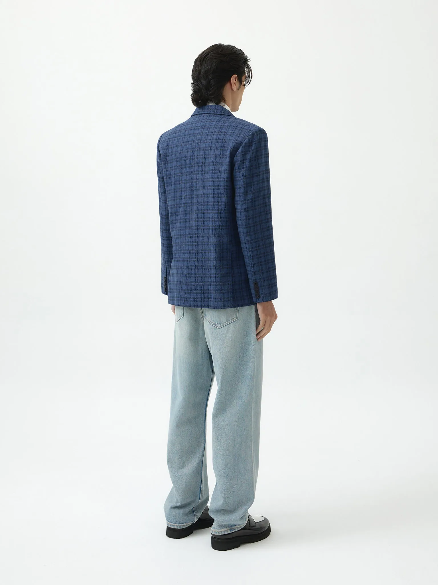 CLASSIC BLUES DOUBLE BREASTED BLAZER sold by BLZR.ID product image thumbnail 4