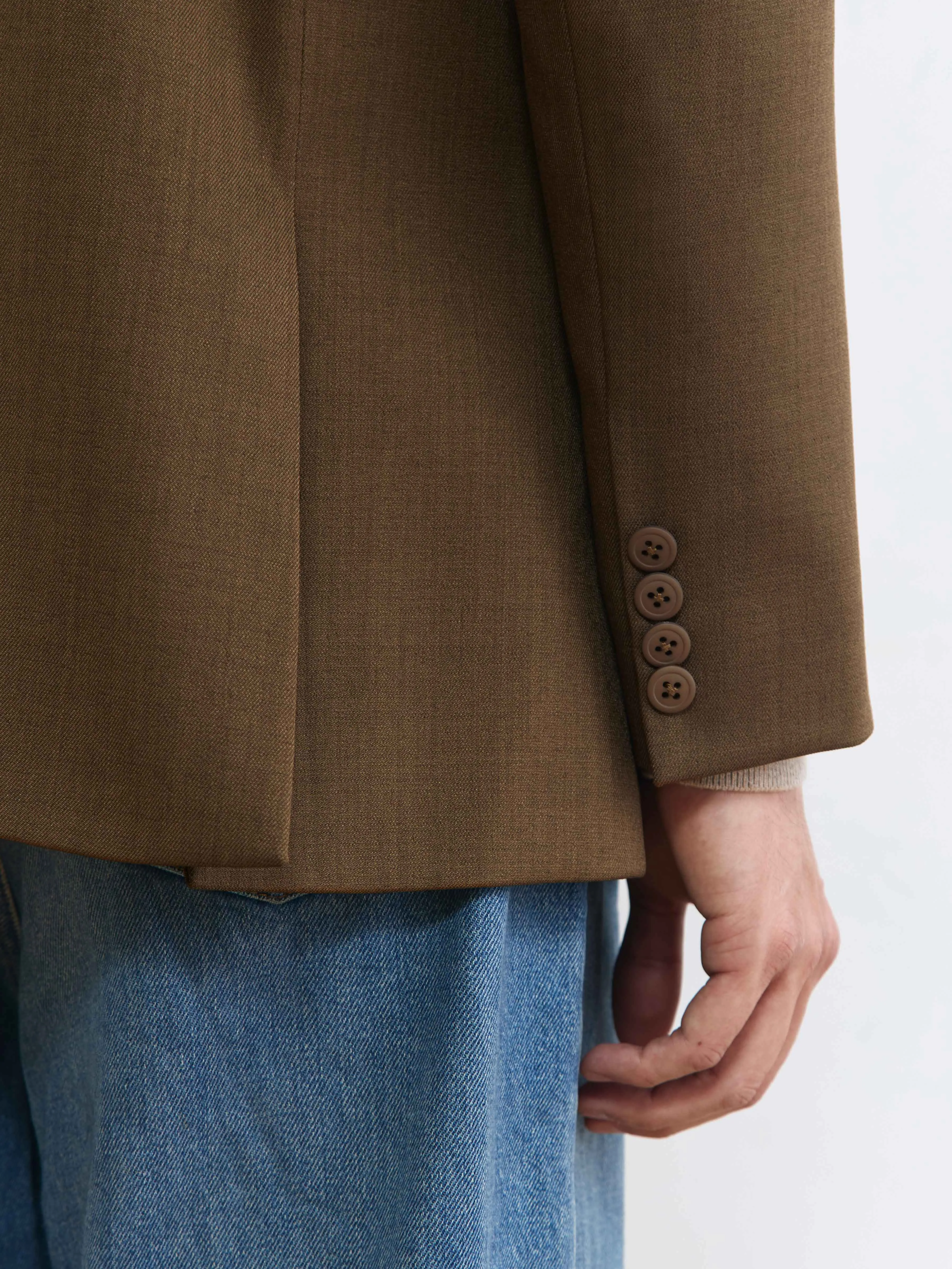 BASIC PECAN SLIM FIT BLAZER sold by BLZR.ID product image thumbnail 5