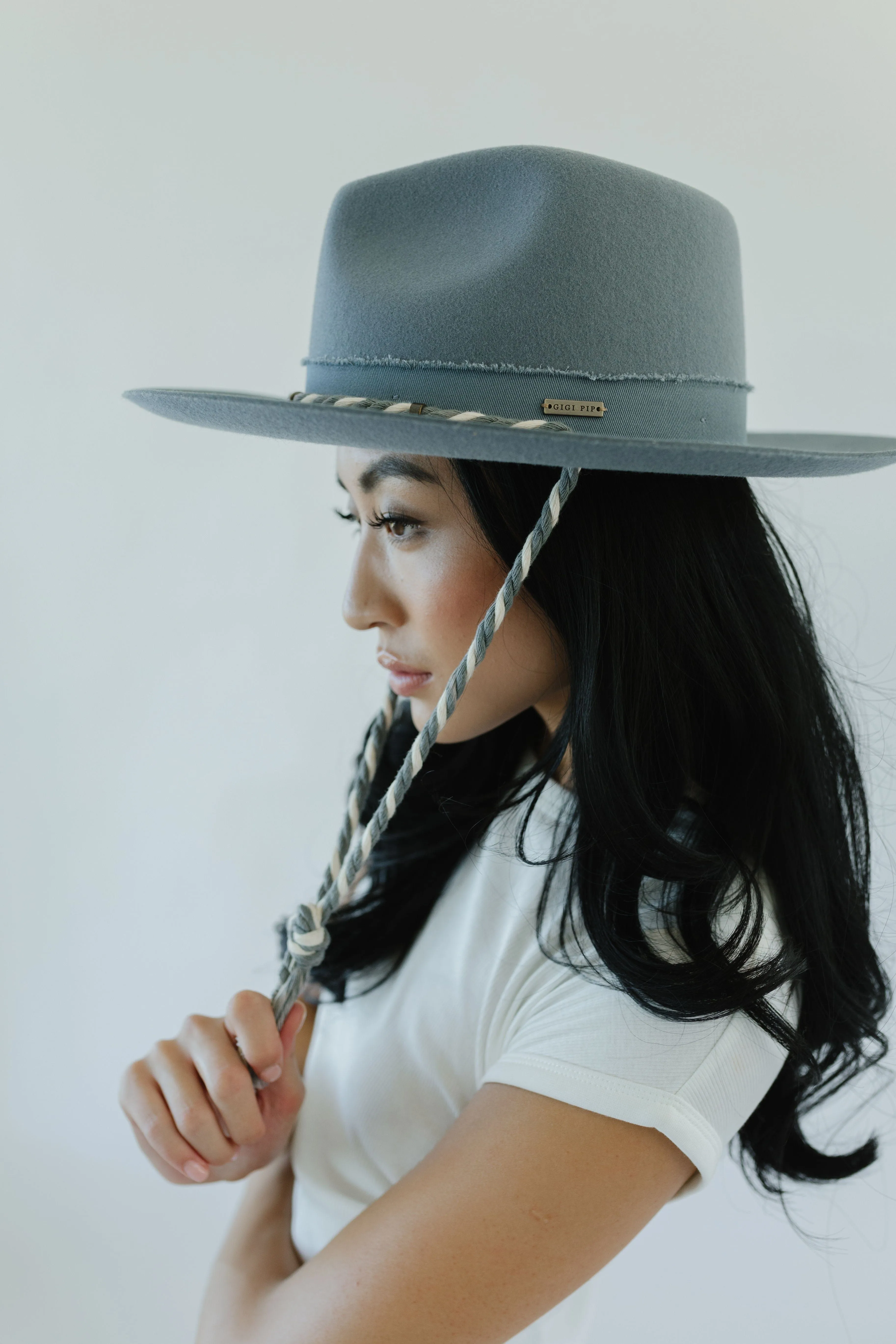 Denim Daydreams Fedora Hat sold by Gigi Pip product image thumbnail 4