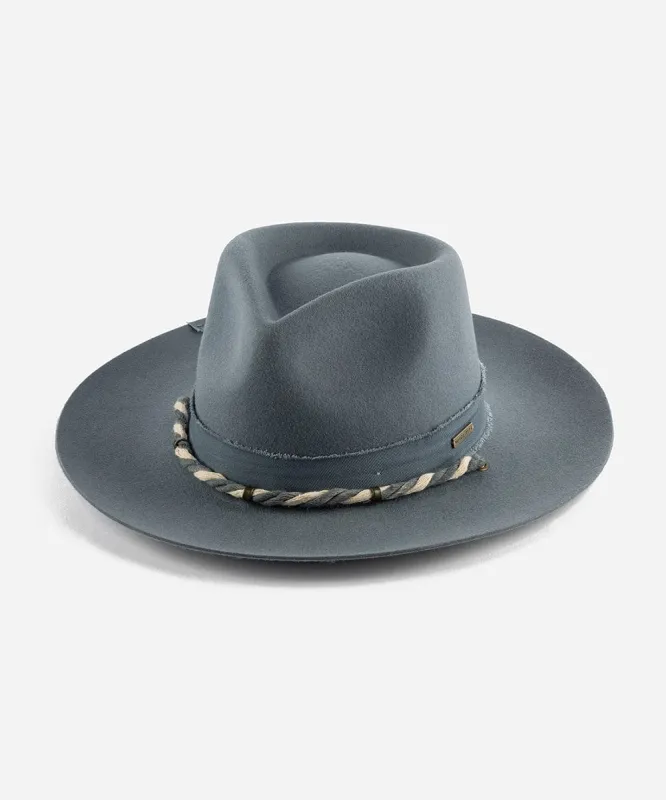 Denim Daydreams Fedora Hat made by Gigi Pip
