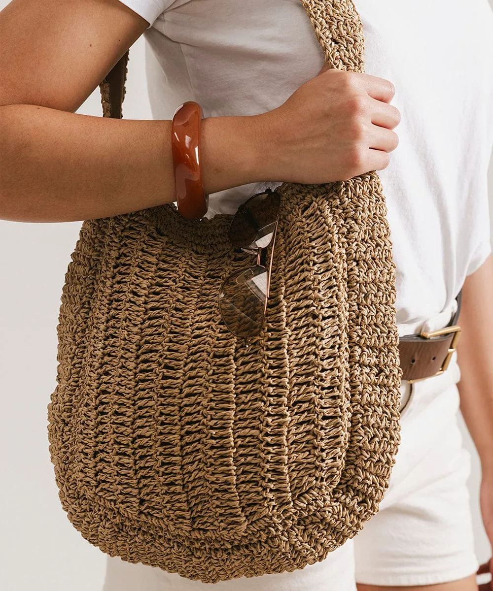 Soleil Straw Bag sold by Gigi Pip product image thumbnail 3