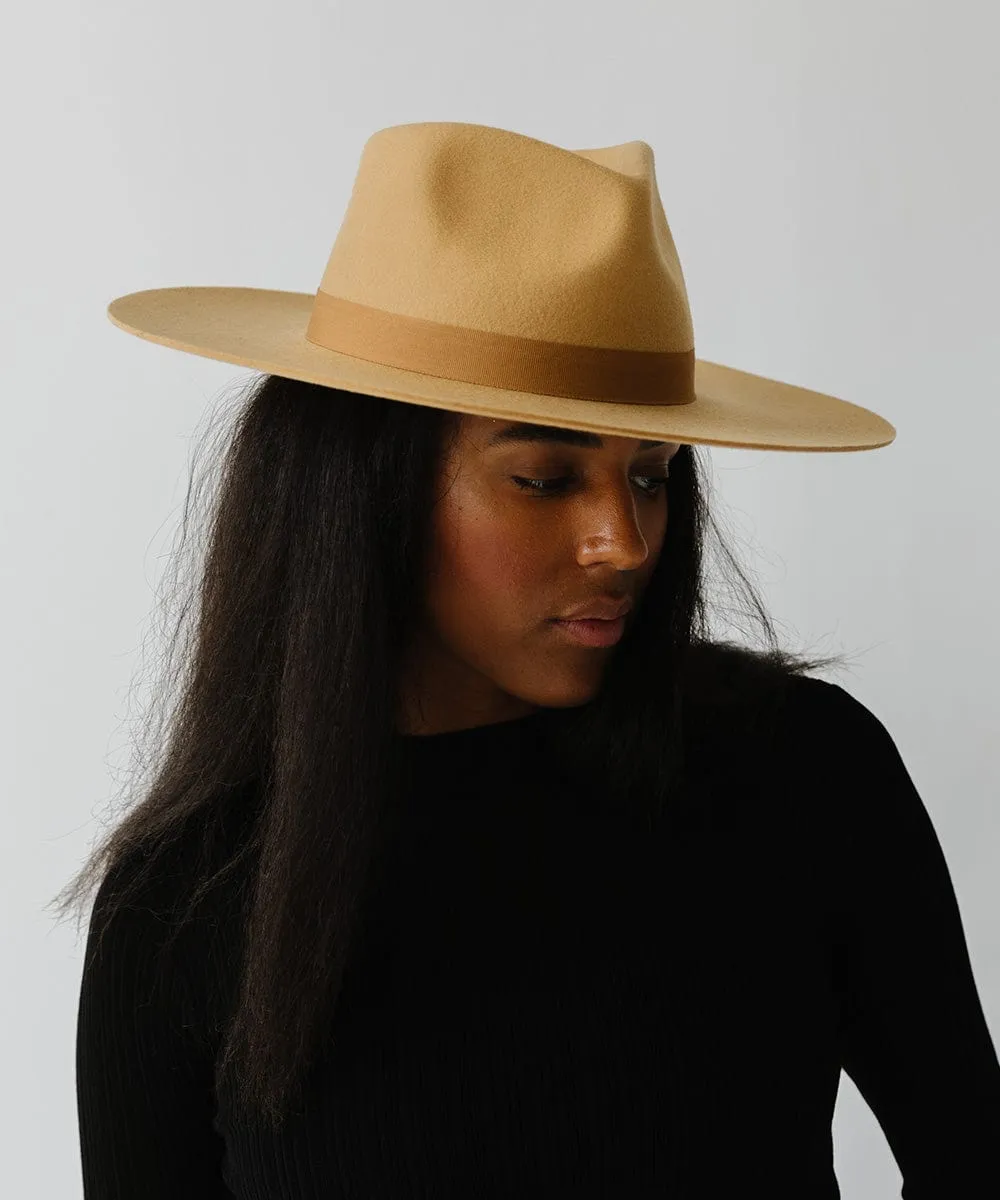 Raine Wide Brim Fedora - Honeycomb BLEMISHED sold by Gigi Pip product image thumbnail 5