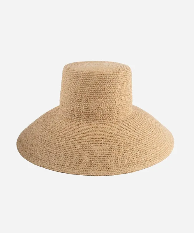 Jolie Packable Straw Bucket Hat sold by Gigi Pip