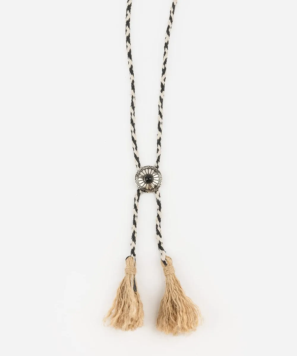 Braided Bolo Tassel Hat Band sold by Gigi Pip