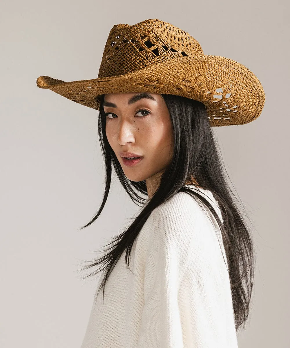 Remy Vented Straw Cowboy Hat sold by Gigi Pip product image thumbnail 5