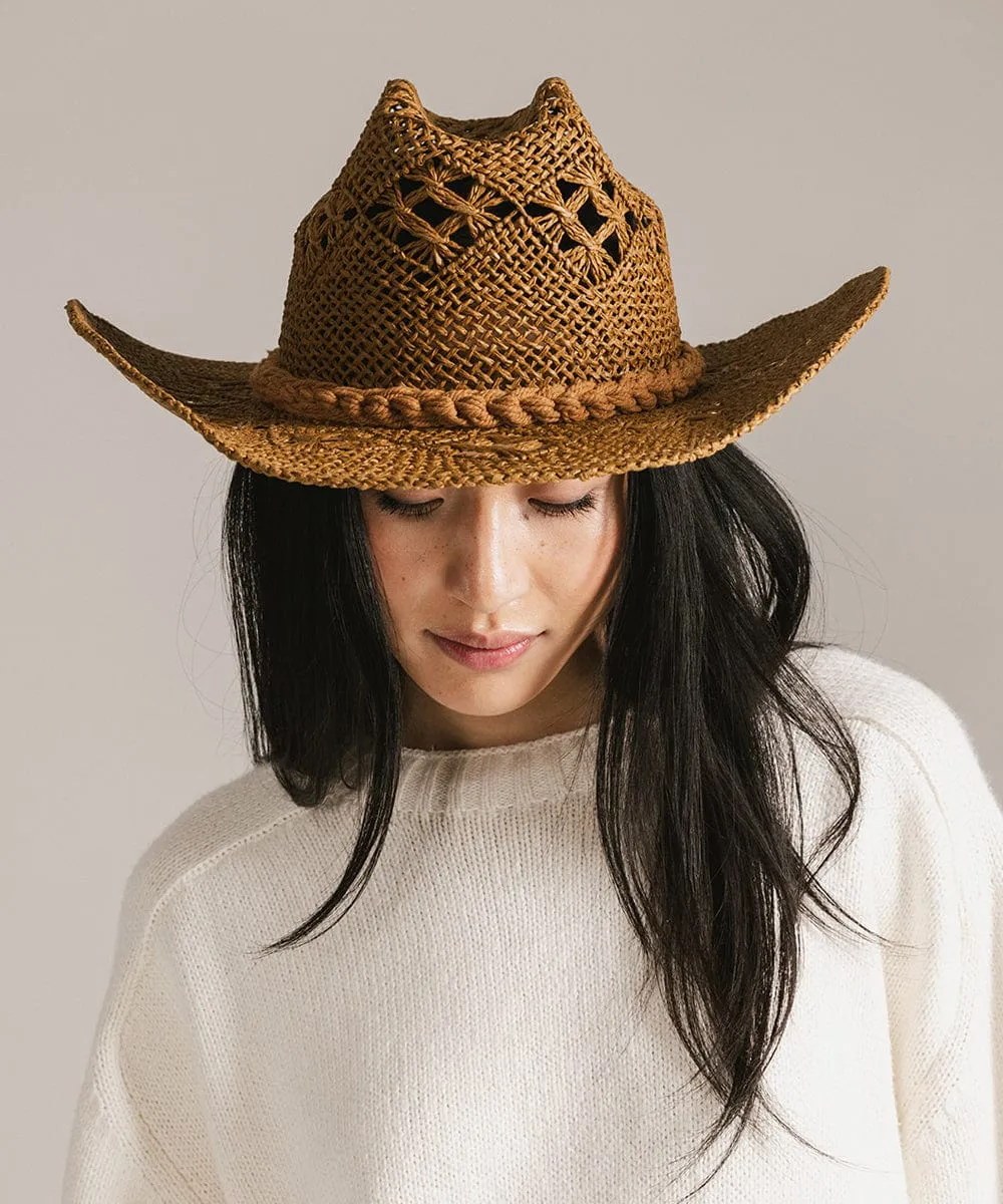 Remy Vented Straw Cowboy Hat sold by Gigi Pip product image thumbnail 4