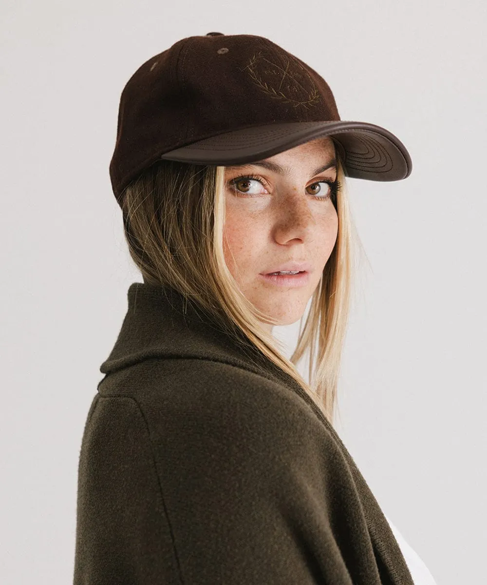 Aven Leather Ballcap sold by Gigi Pip product image thumbnail 5