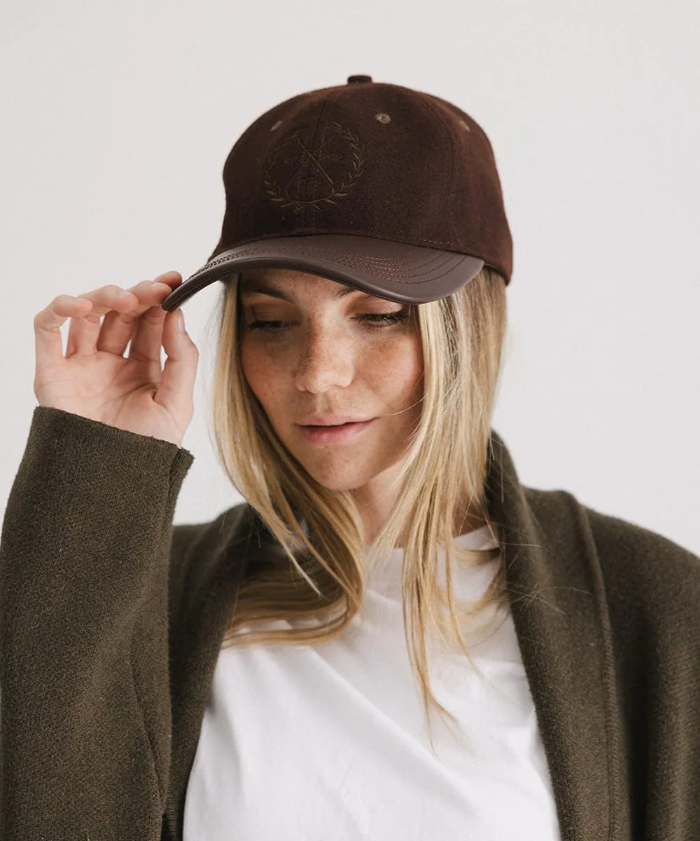 Aven Leather Ballcap sold by Gigi Pip product image thumbnail 2