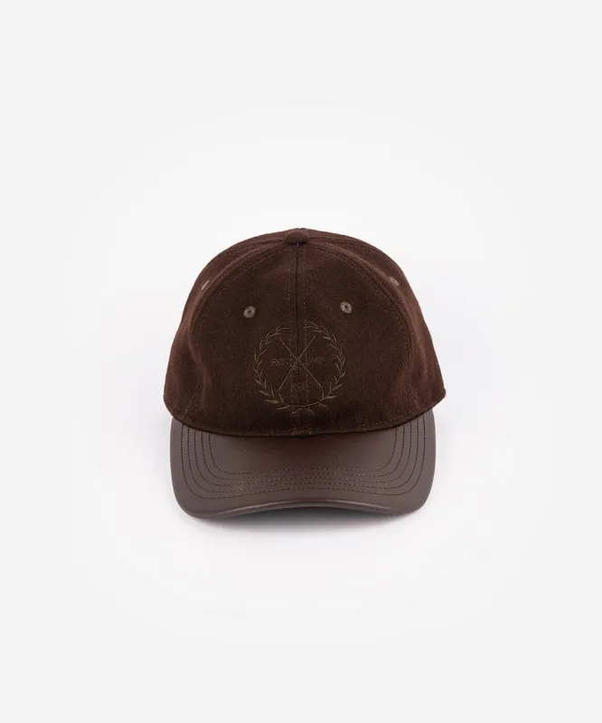 Aven Leather Ballcap made by Gigi Pip