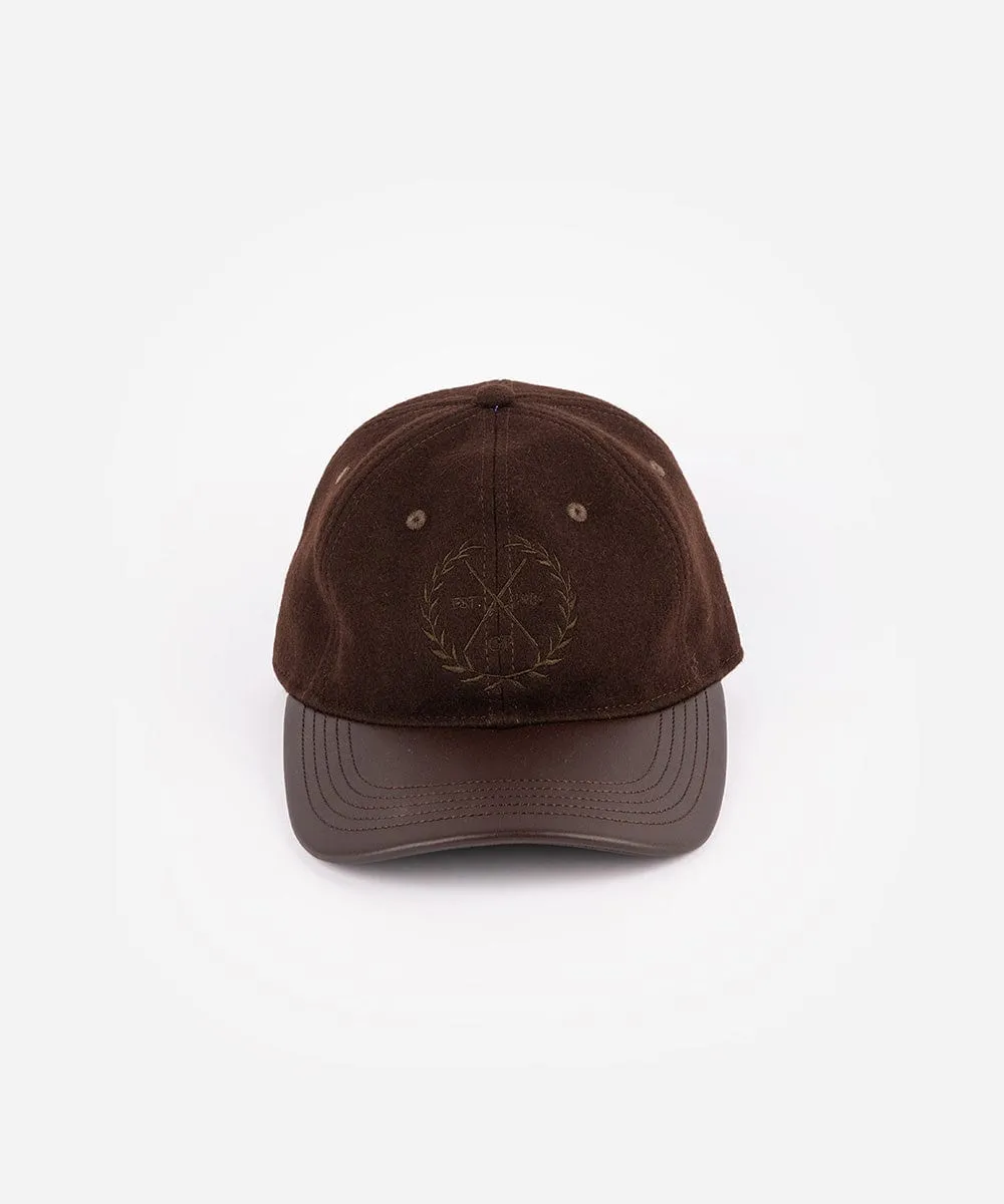 Aven Leather Ballcap sold by Gigi Pip