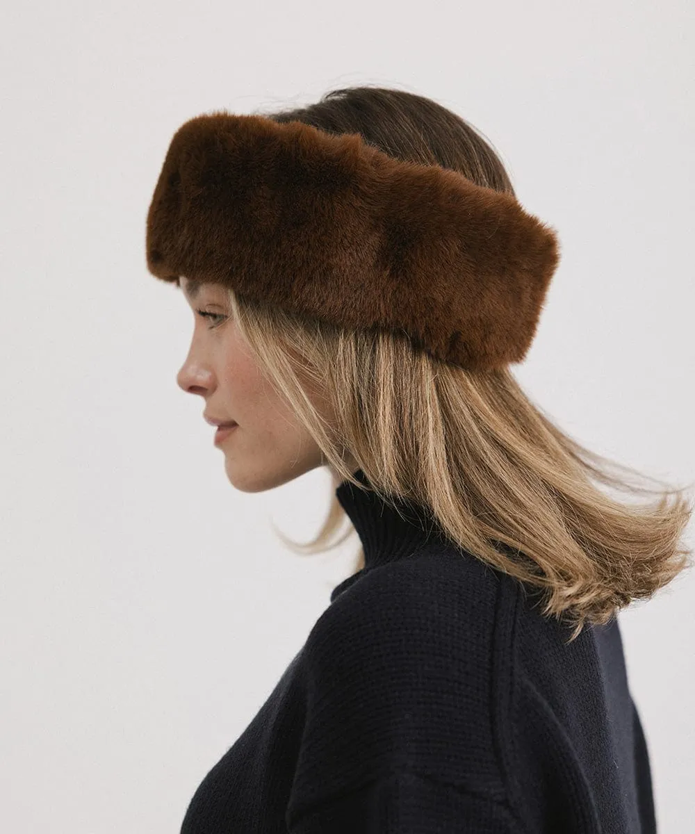 Margot Faux Fur Headband sold by Gigi Pip product image thumbnail 3