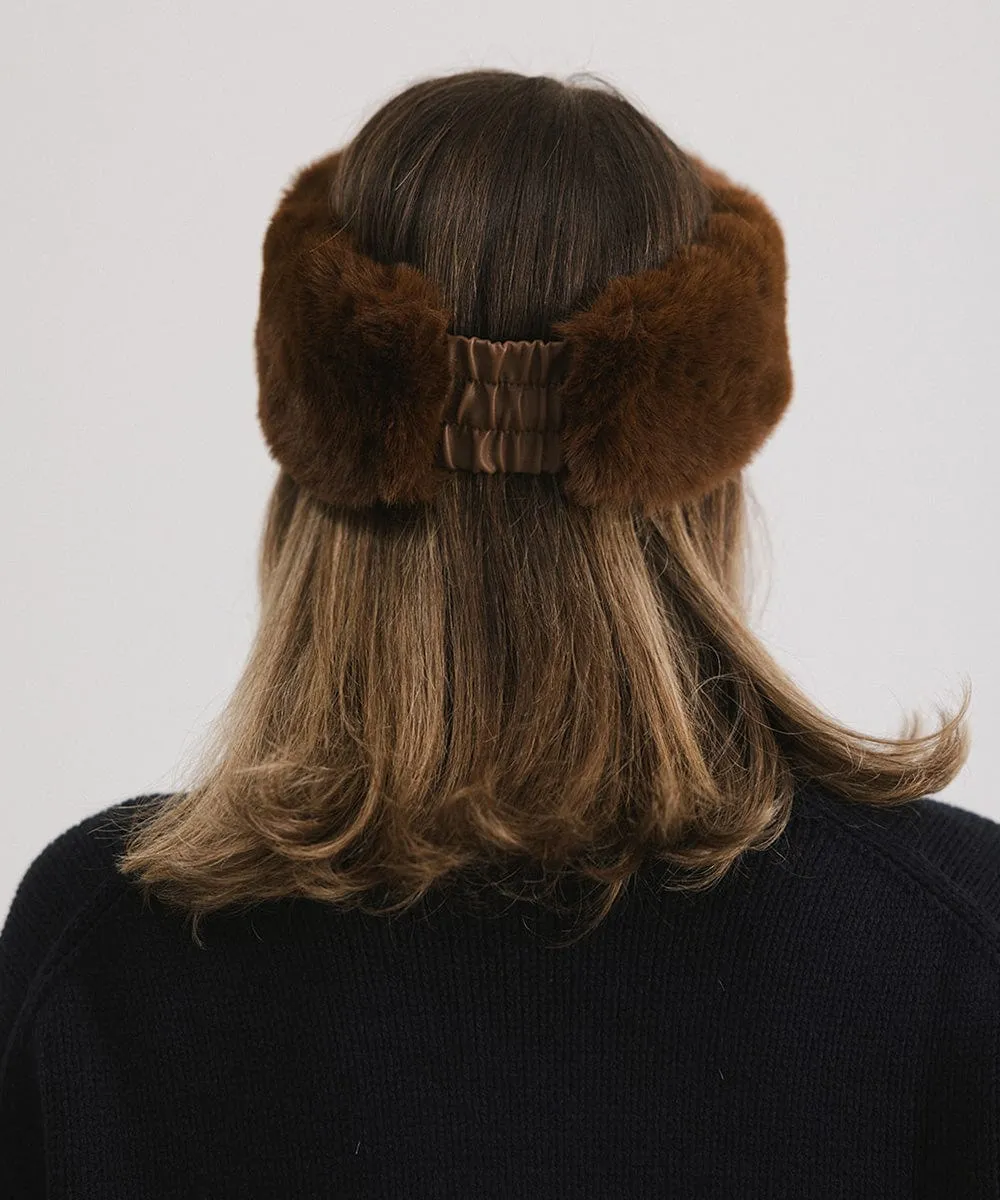 Margot Faux Fur Headband sold by Gigi Pip product image thumbnail 5