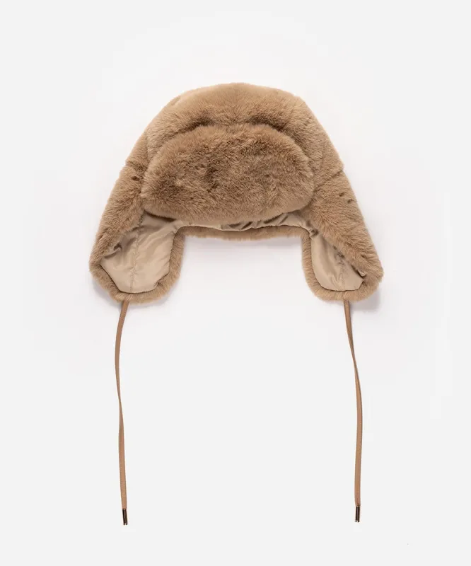 Logan Faux Fur Trapper Hat sold by Gigi Pip