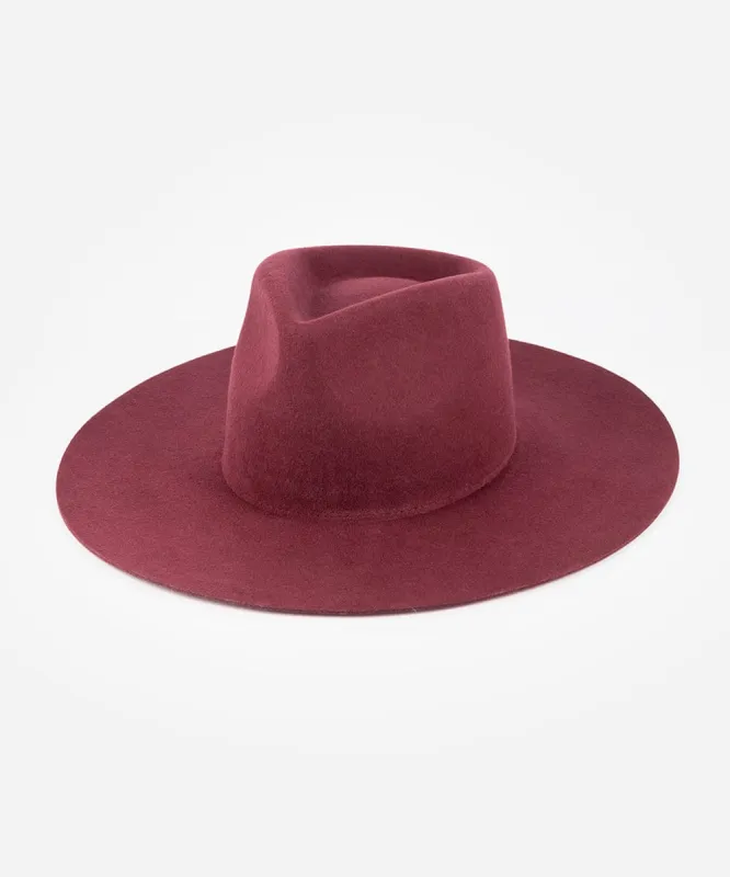 Wesley Wide Brim Fedora Hat sold by Gigi Pip