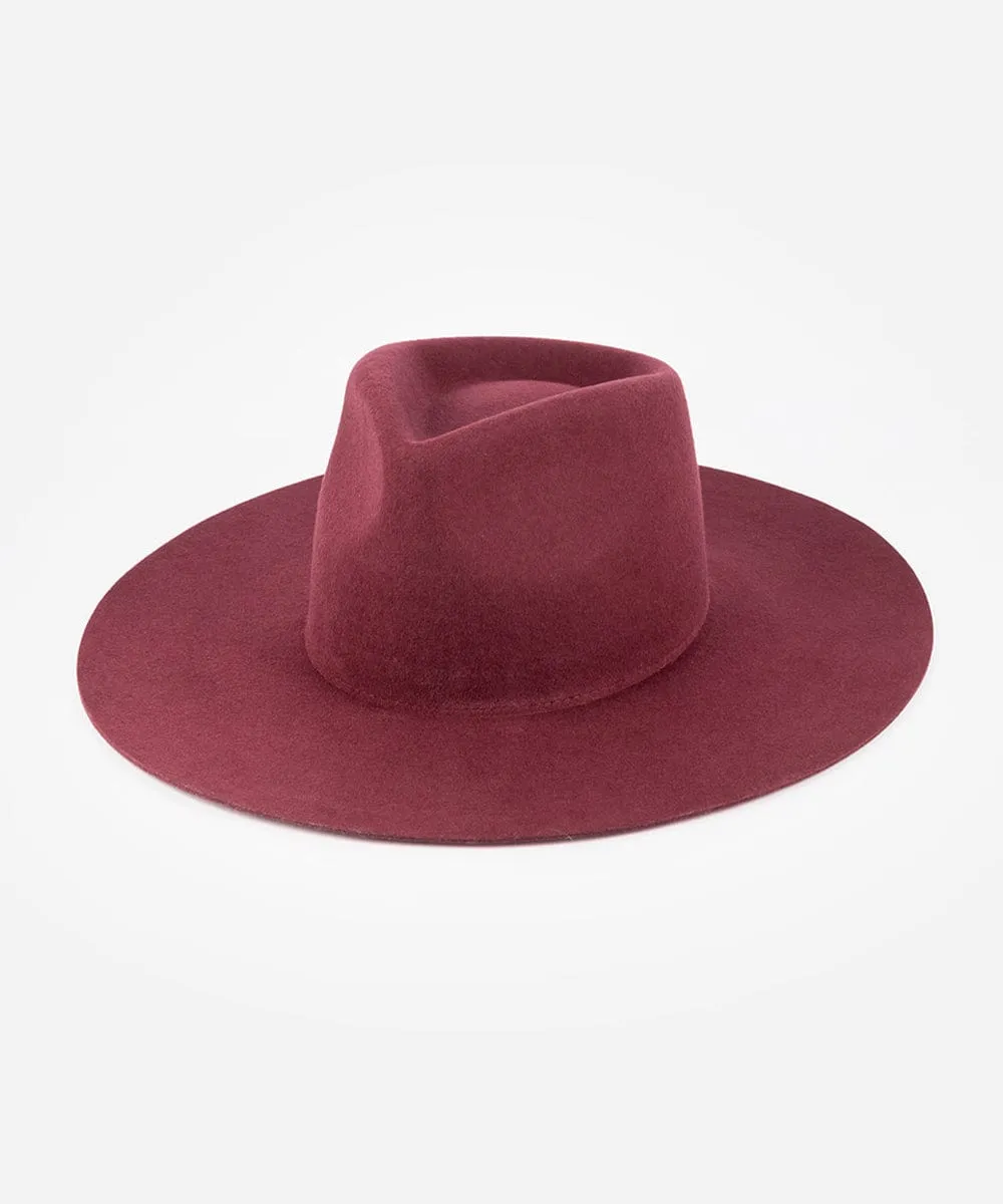 Wesley Wide Brim Fedora Hat sold by Gigi Pip