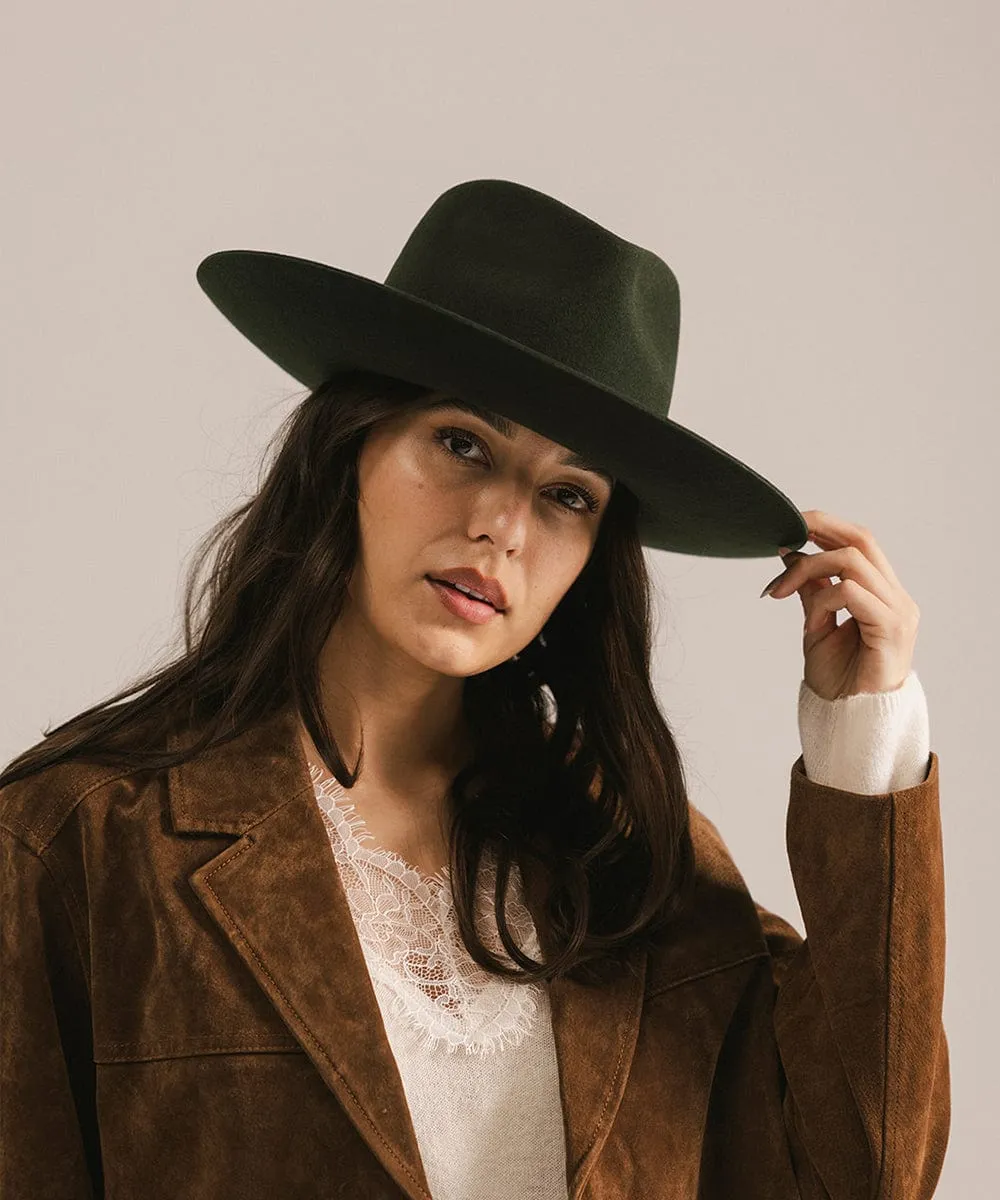 Rowan Wide Brim Fedora Hat sold by Gigi Pip product image thumbnail 4
