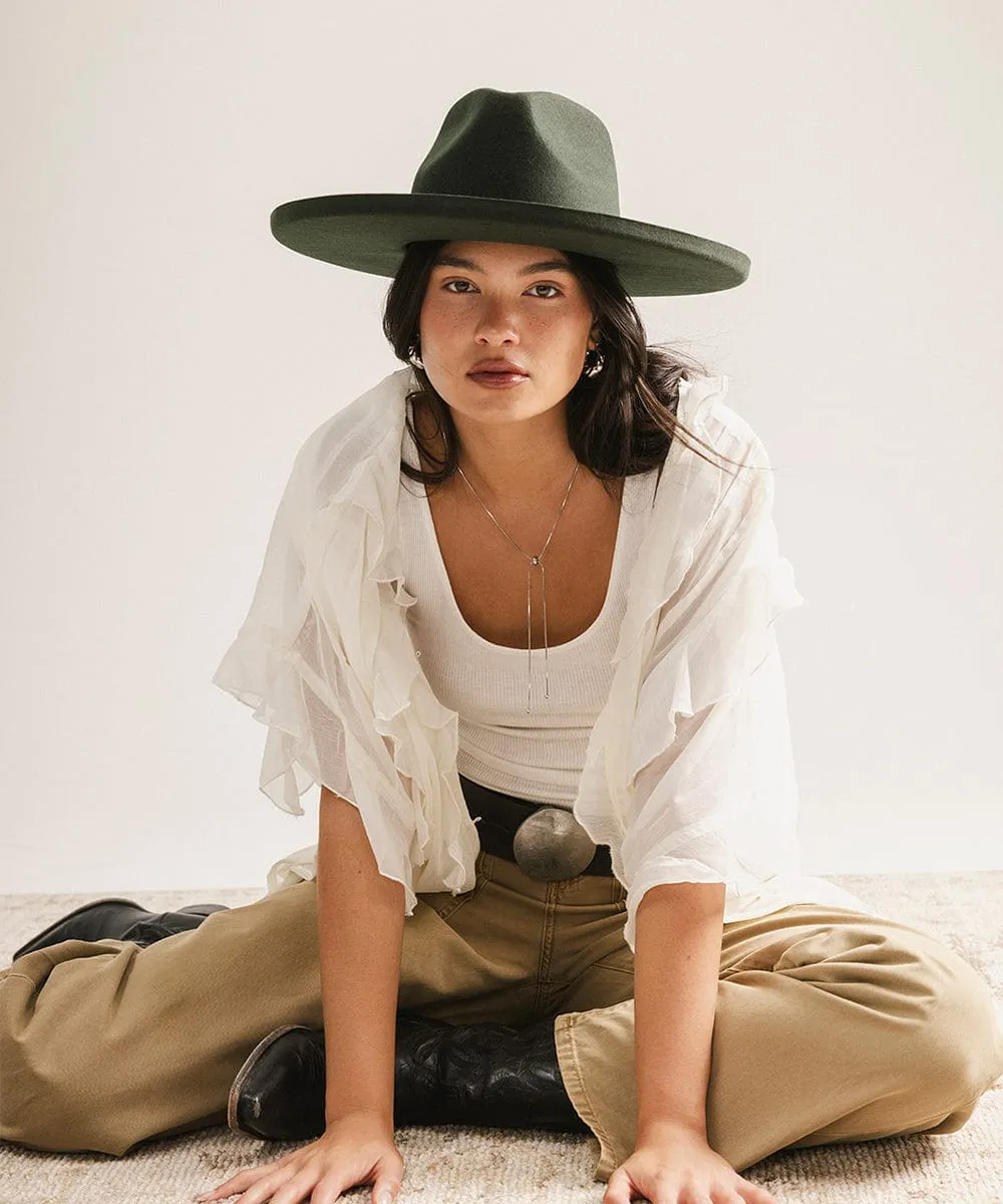 Amelia Pencil Brim Fedora Hat sold by Gigi Pip product image thumbnail 4