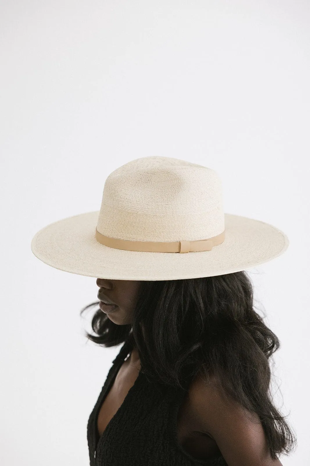 Blake Wide Brim Fedora Straw Hat sold by Gigi Pip product image thumbnail 3
