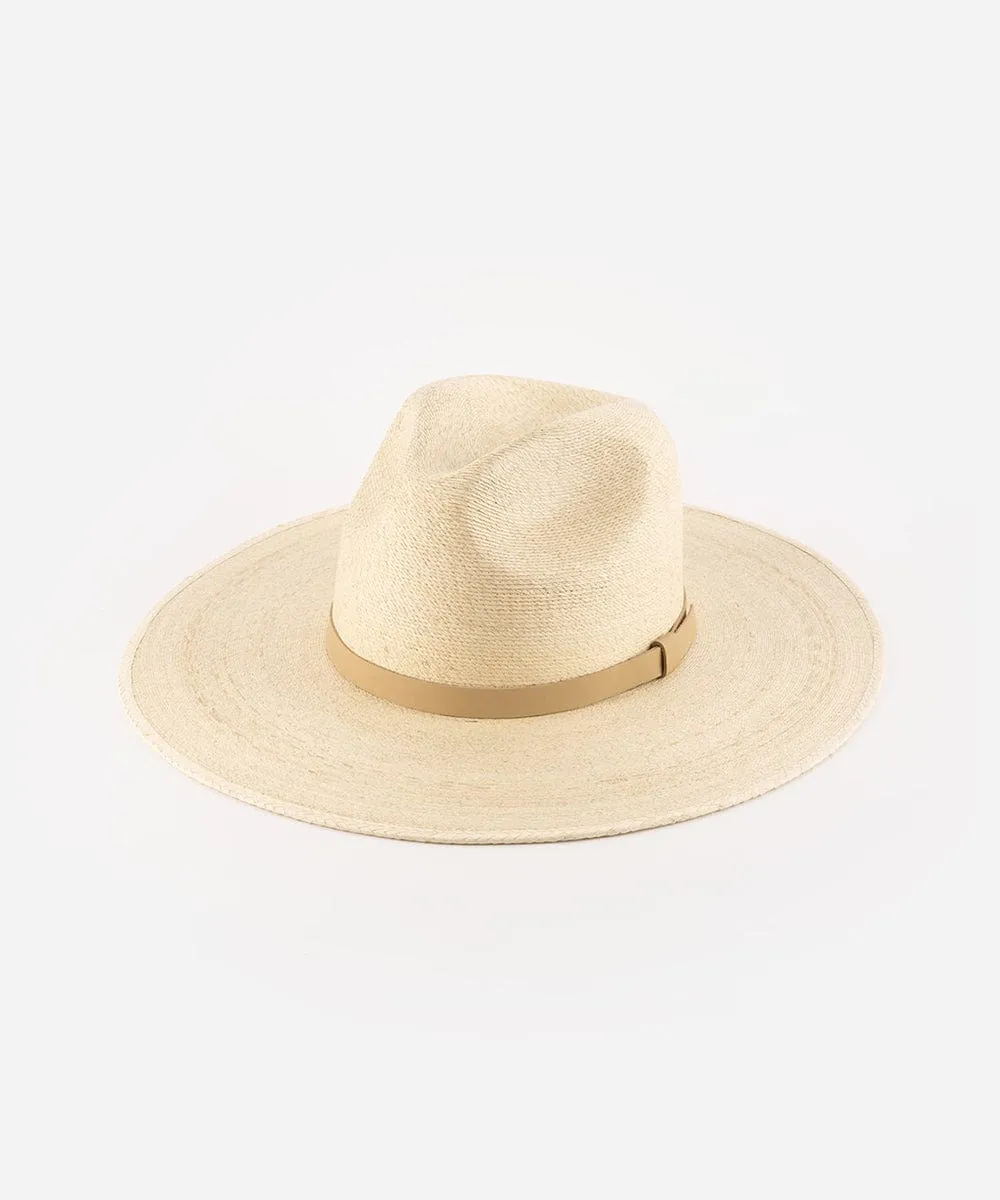 Blake Wide Brim Fedora Straw Hat sold by Gigi Pip