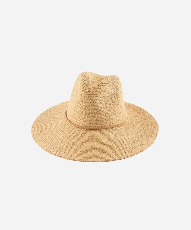 Ozzy Packable Straw Sun Hat sold by Gigi Pip