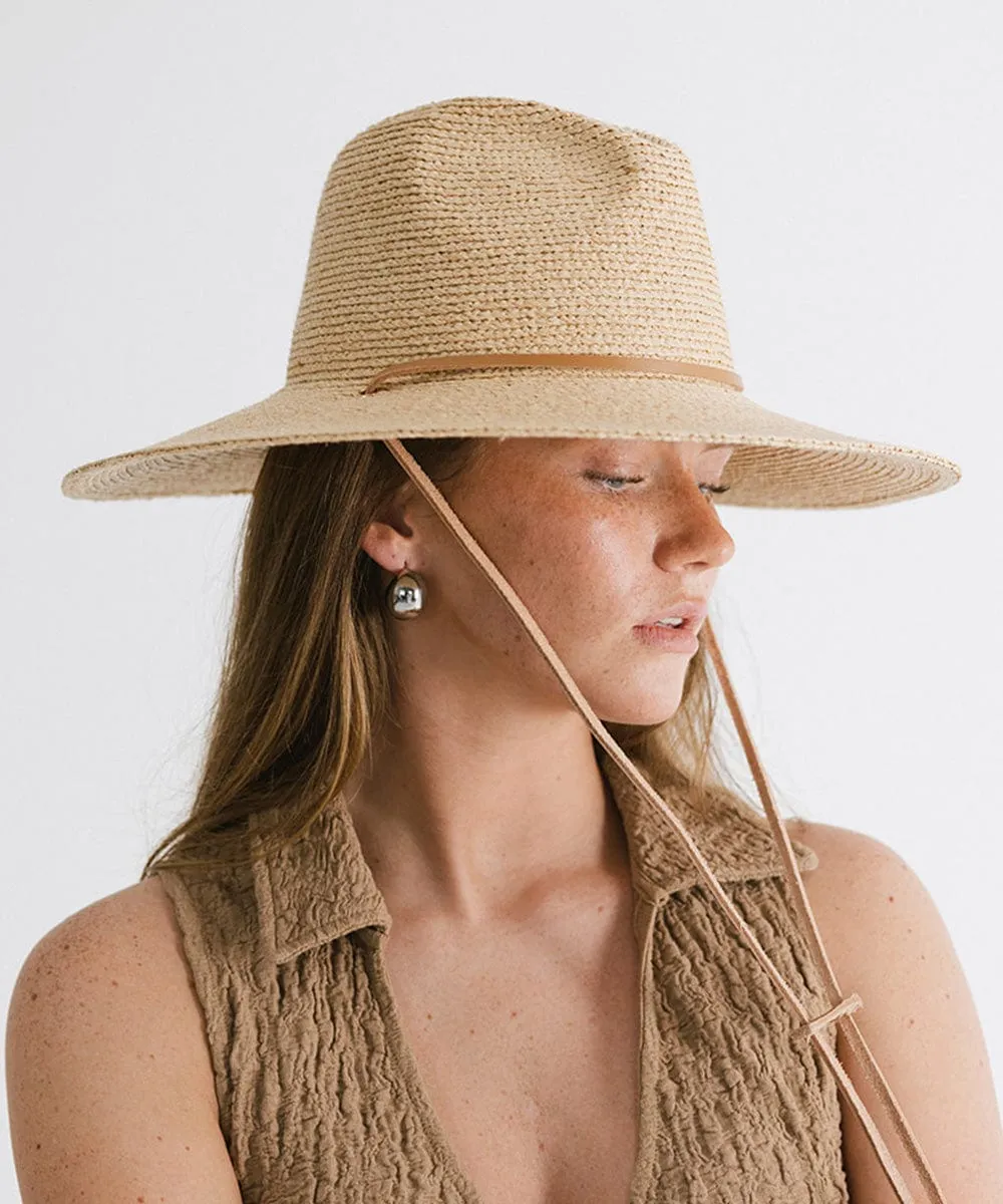 Ozzy Packable Straw Sun Hat sold by Gigi Pip product image thumbnail 3