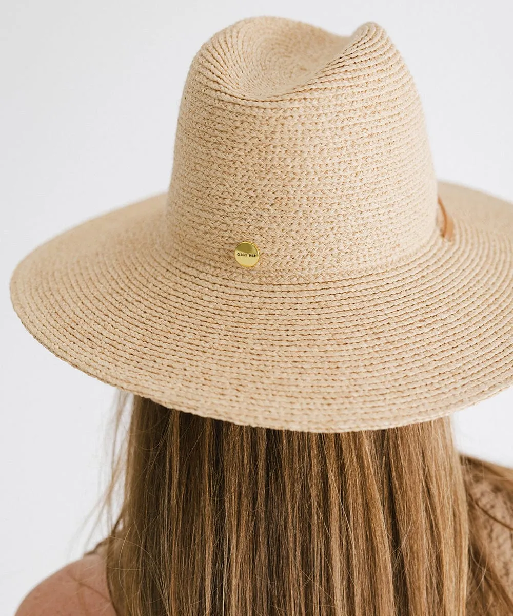 Ozzy Packable Straw Sun Hat sold by Gigi Pip product image thumbnail 5