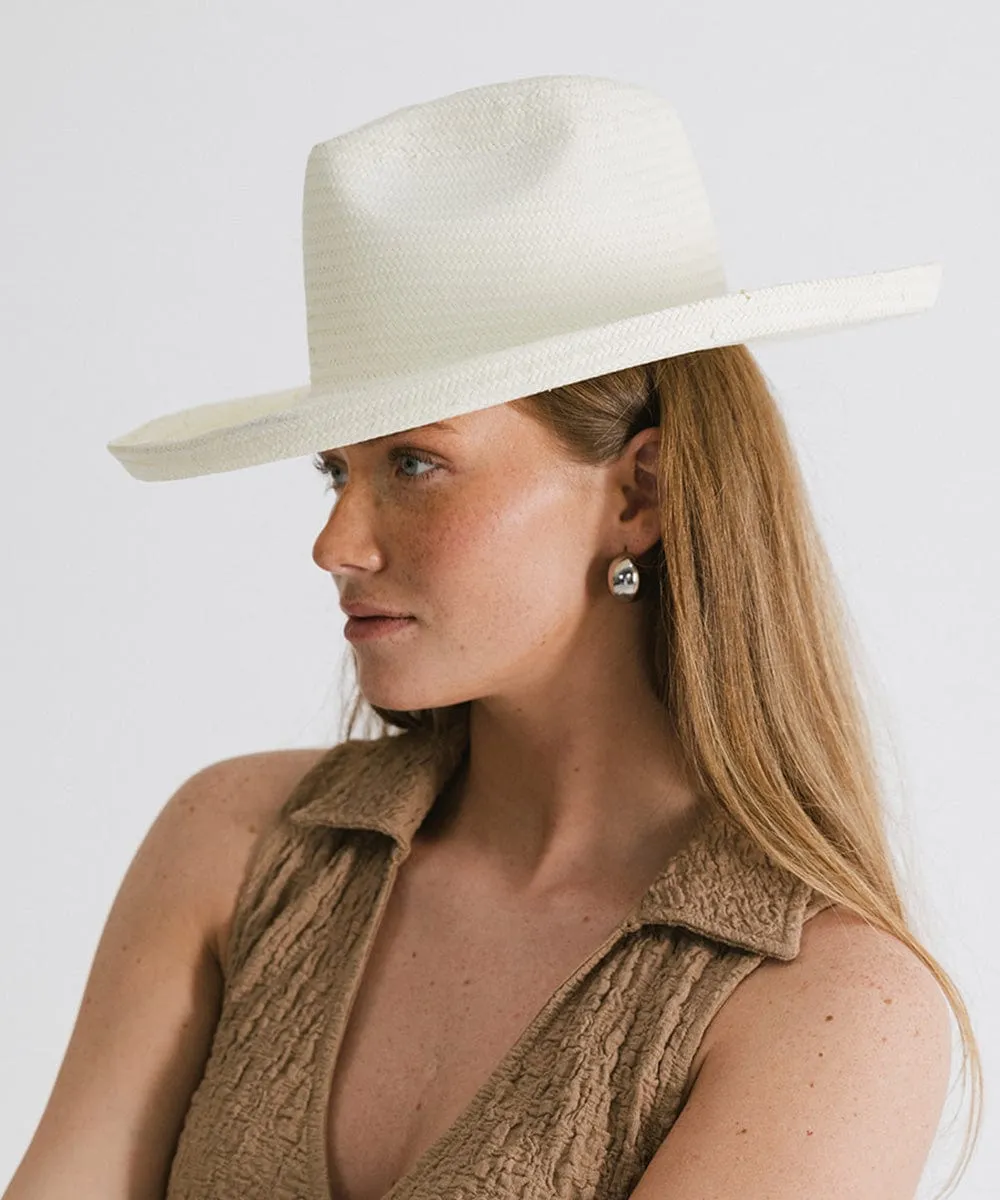 Penny Pencil Brim Fedora Straw Hat sold by Gigi Pip product image thumbnail 2