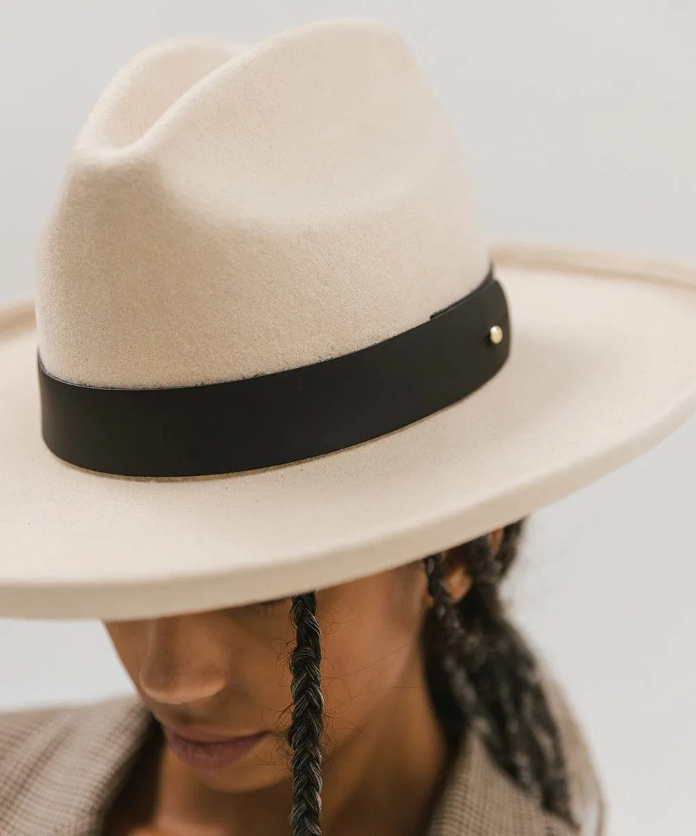 Wide Leather Hat Band sold by Gigi Pip product image thumbnail 4