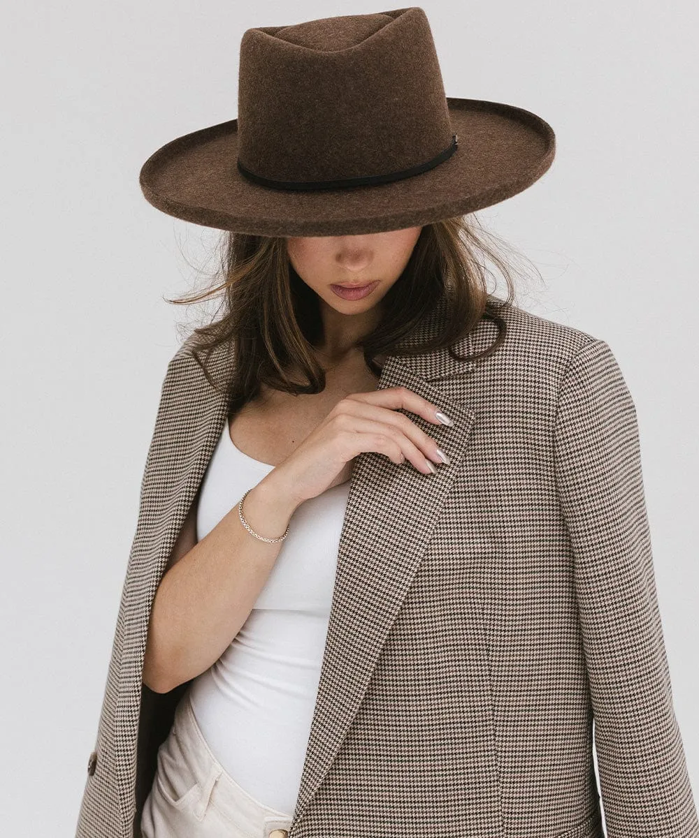 Lennon Pencil Brim Fedora Hat sold by Gigi Pip product image thumbnail 2