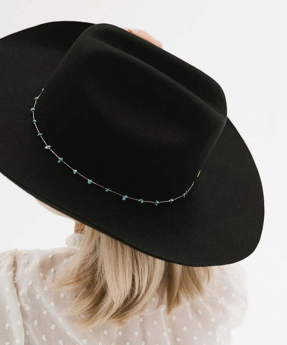 Turquoise Stone Hat Band sold by Gigi Pip product image thumbnail 3