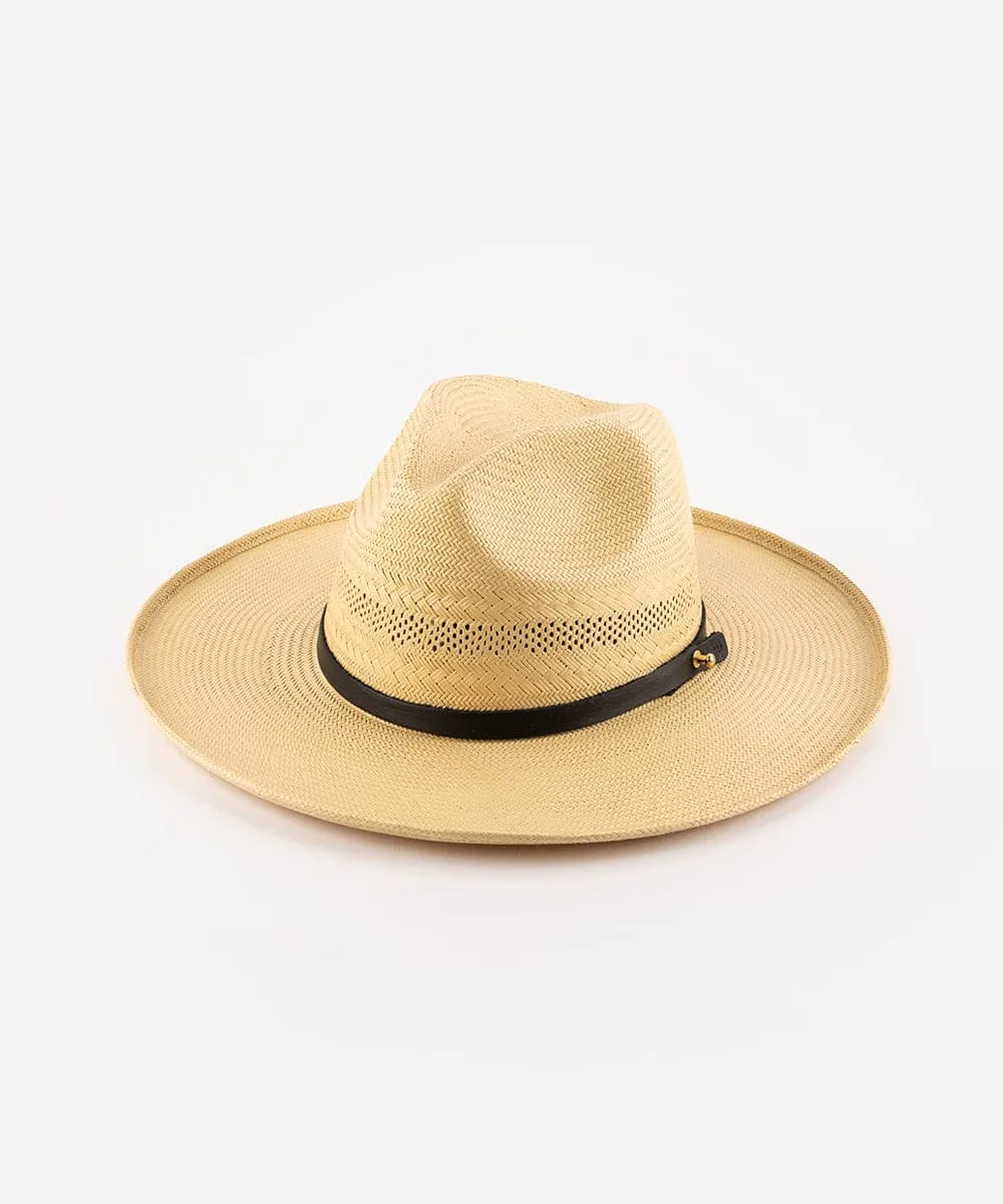 Saguaro Fedora Panama Straw Hat sold by Gigi Pip