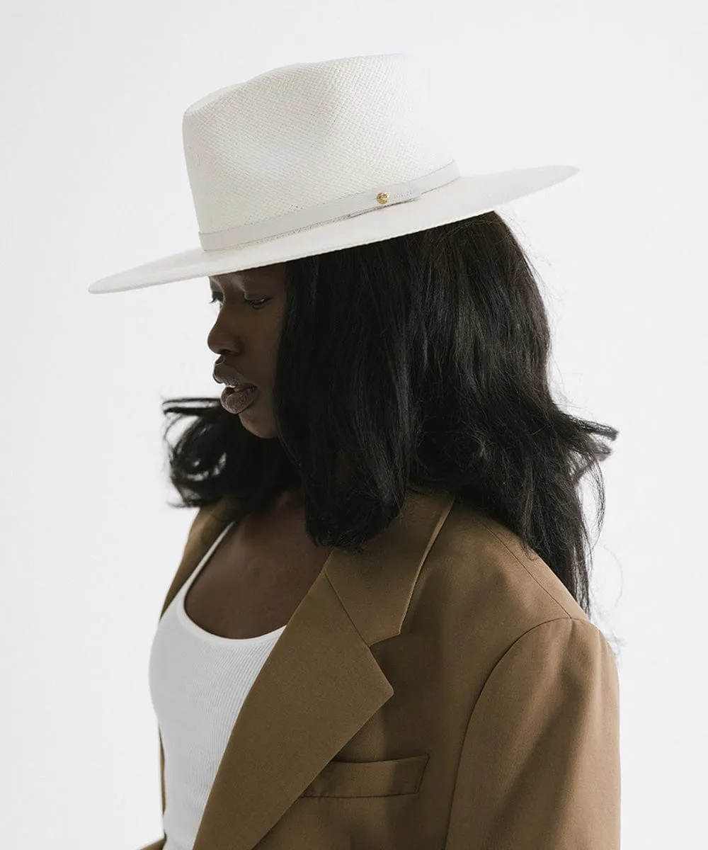 Carmen Panama Straw Hat sold by Gigi Pip product image thumbnail 4