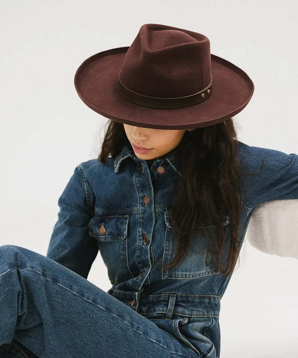 Luca Pencil Brim Fedora Hat sold by Gigi Pip product image thumbnail 2