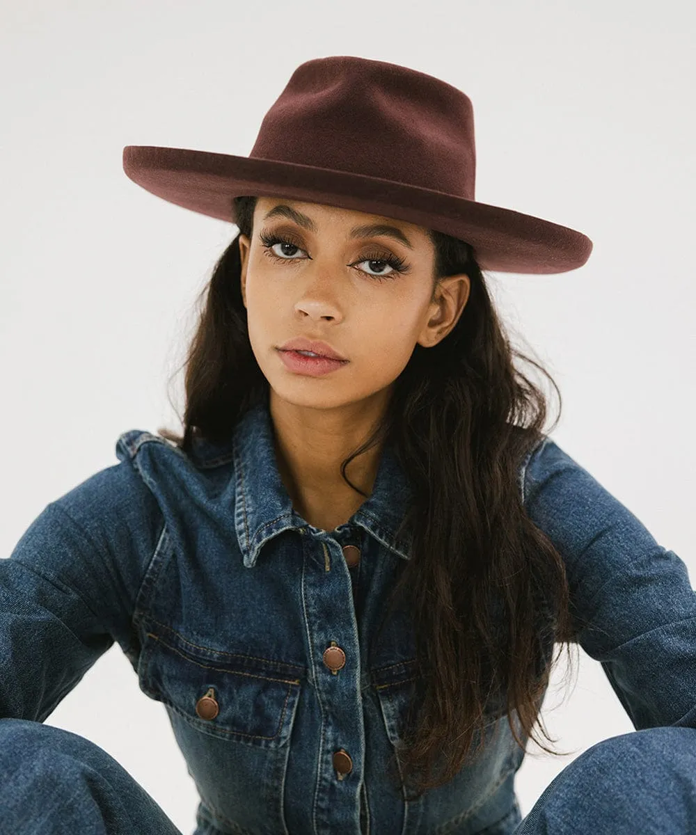 Luca Pencil Brim Fedora Hat sold by Gigi Pip product image thumbnail 3