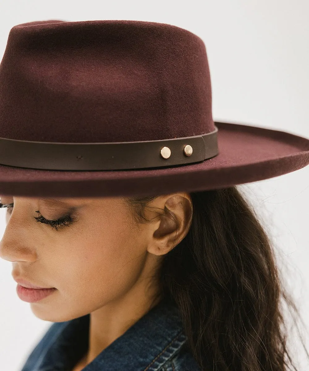 Luca Pencil Brim Fedora Hat sold by Gigi Pip product image thumbnail 5