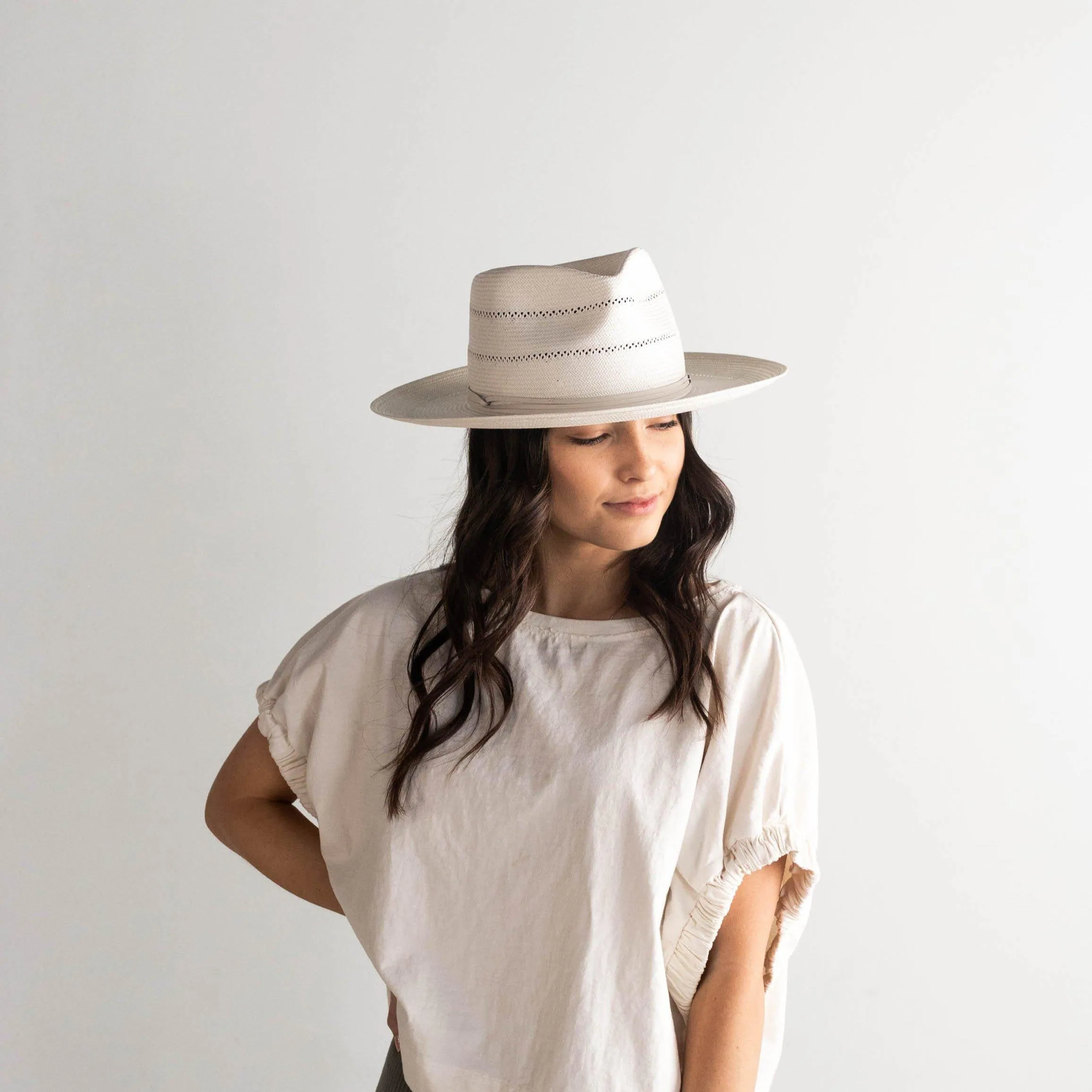 Arlo Rancher Fedora Straw Hat sold by Gigi Pip product image thumbnail 3