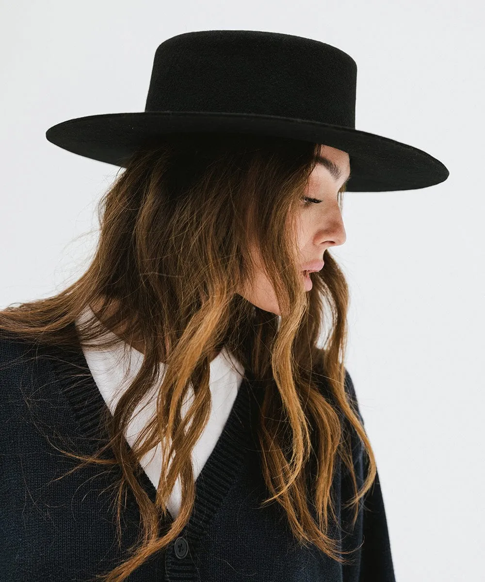 Dahlia Boater Hat sold by Gigi Pip product image thumbnail 4