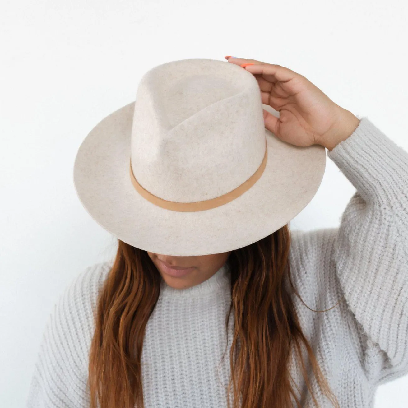 Nude Thin Leather Band sold by Gigi Pip product image thumbnail 3