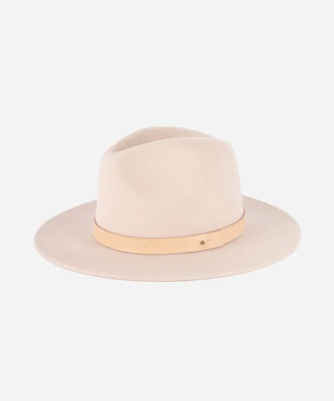 Shiloh Tall Fedora Hat made by Gigi Pip
