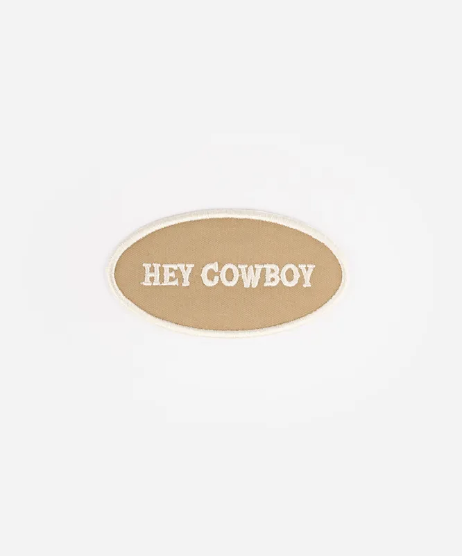 Hey Cowboy Patch made by Gigi Pip