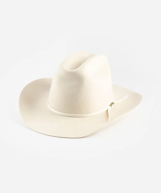 Butler County Retro Western Hat made by Two Roads Hat Co.